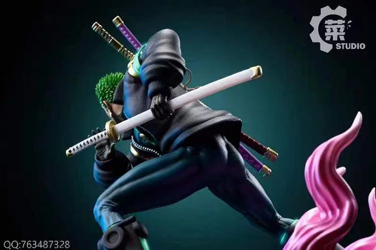 One Piece Figure - Zoro Wano Santoryu Charge