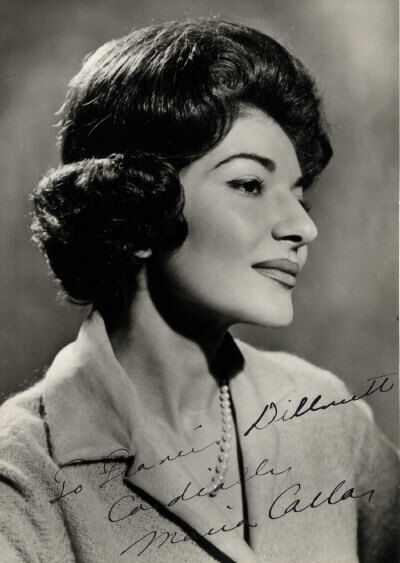 MARIA CALLAS Signed Photo Poster paintinggraph - Classical Opera Singer Vocalist preprint