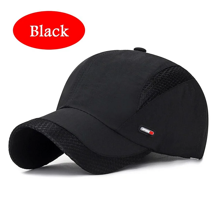 2023 Summer Mens Outdoor Sport Sunscreen Baseball Hat Running Visor Cap Breathable Quick Dry Mesh Caps Gorras Chapeu Hat
