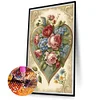 (40*70cm)Flower - Full Round Drill Diamond Painting