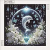 Diamond Painting-DIY Crystal Rhinestone Dolphin