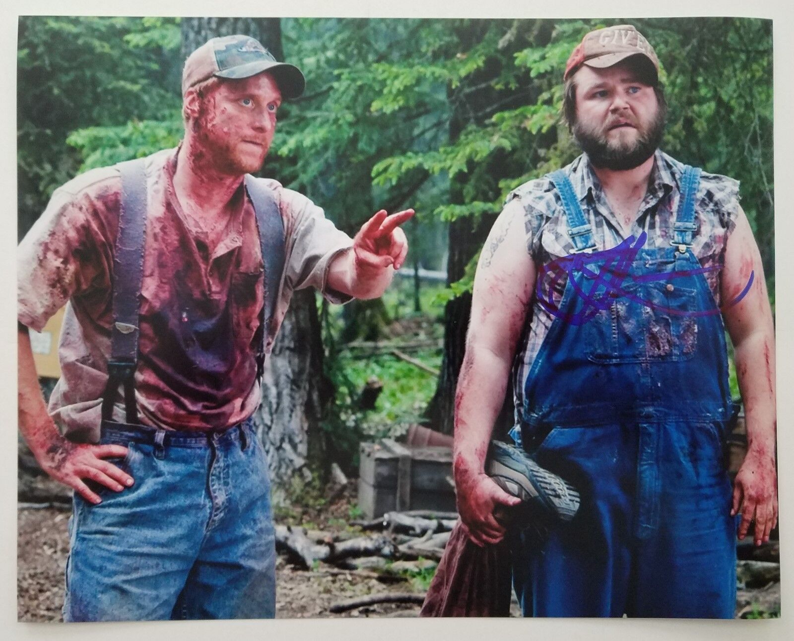 Tyler Labine Signed Tucker & Dale 8x10 Photo Poster painting New Amsterdam Monsters Inc RAD