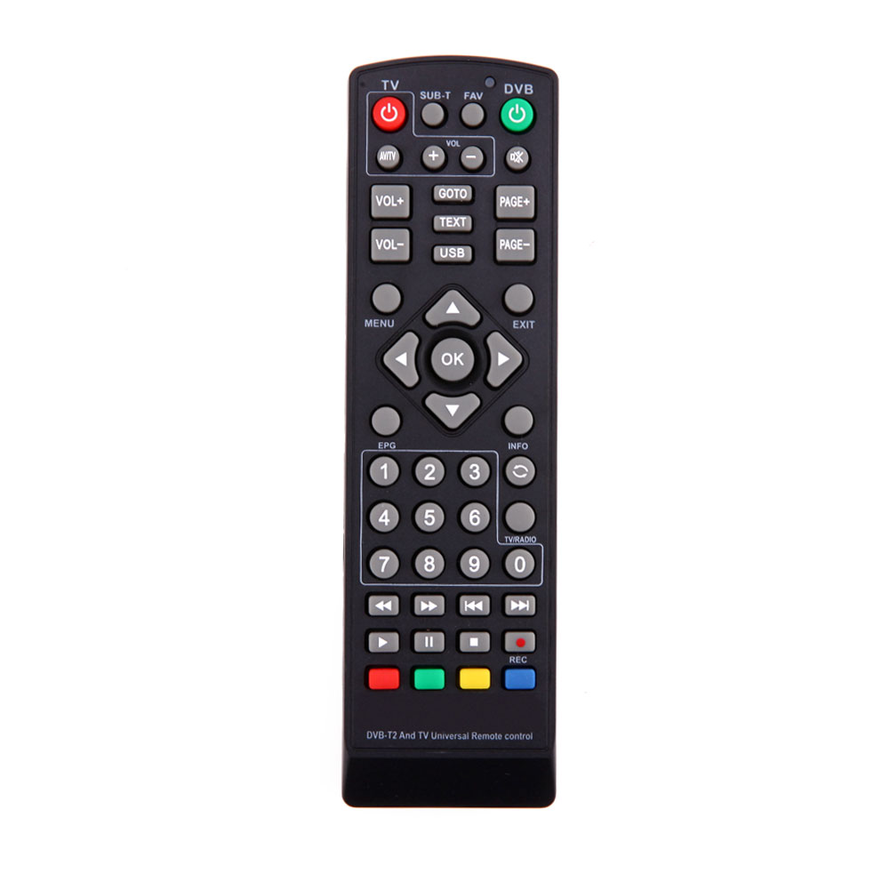 

1Pc Universal Remote Control Replacement for TV DVB-T2 Remote Control, 501 Original