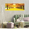 Golden Road-Full Round Diamond Painting(50*100cm)