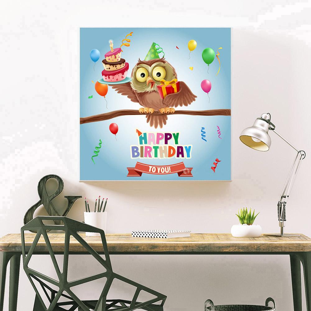 Download Diamond Painting - Full Round - Happy Birthday