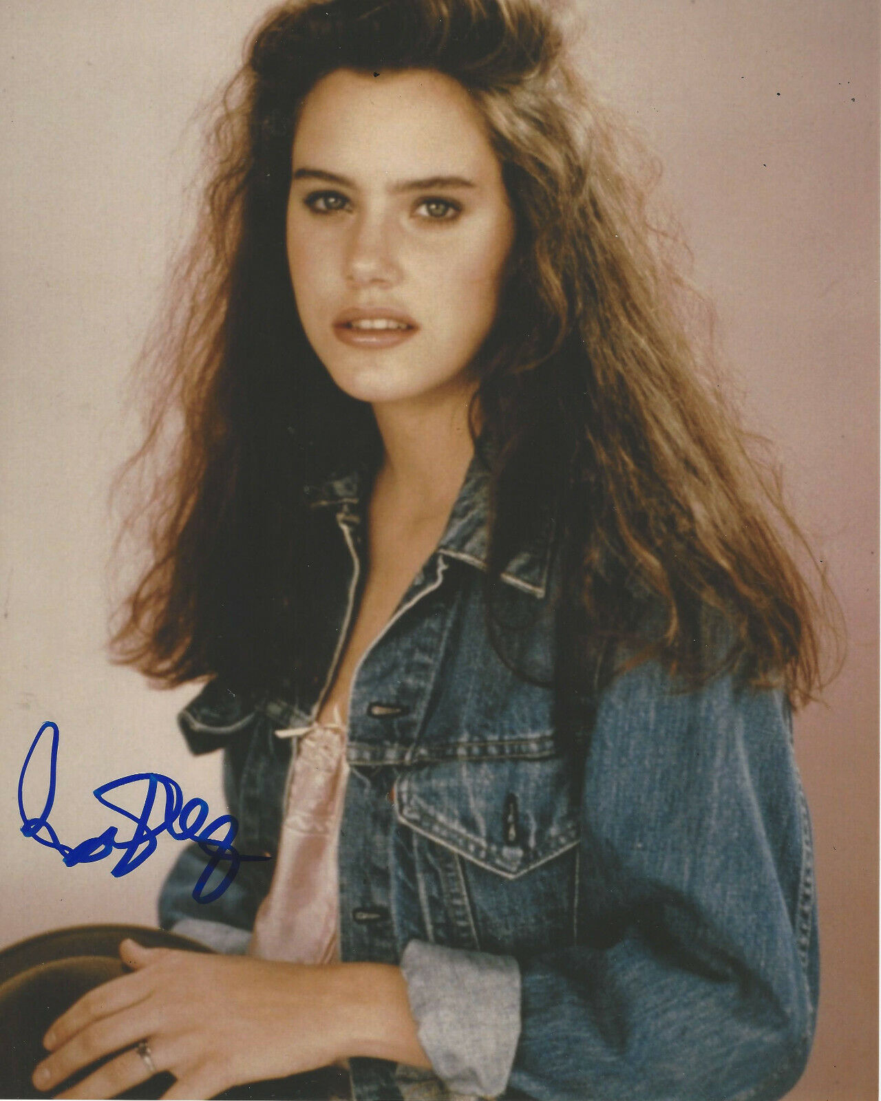 IONE SKYE SIGNED AUTHENTIC 'SAY ANYTHING' 8x10 Photo Poster painting 2 COA SEXY ACTRESS PROOF