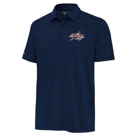 Men's 2025 MLB All-Star Game Antigua Navy Whirl Polo
