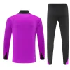 England 25-26 1/4 Zip Tracksuit purple Chandal