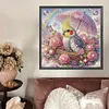 Perroquet-Peinture diamant en forme sp&eacute;ciale-30*30cm