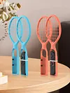 2PCS Tennis Racket for Switch 2 Controller Grips for Switch/OLED Joy-Con