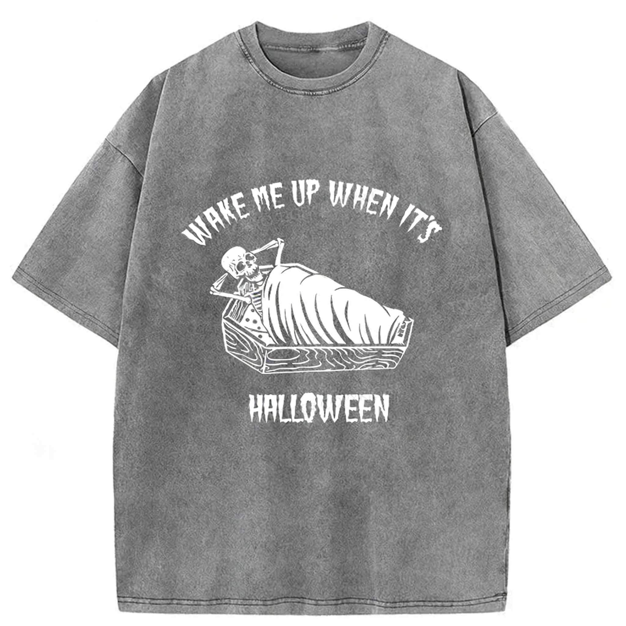Wake Me Up Washed T-shirt elevenforest