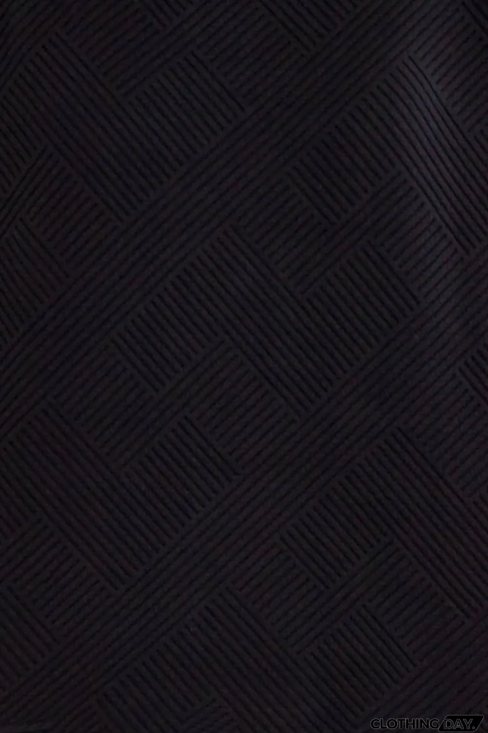 Black Plus Size Textured Drawstring Waist Joggers