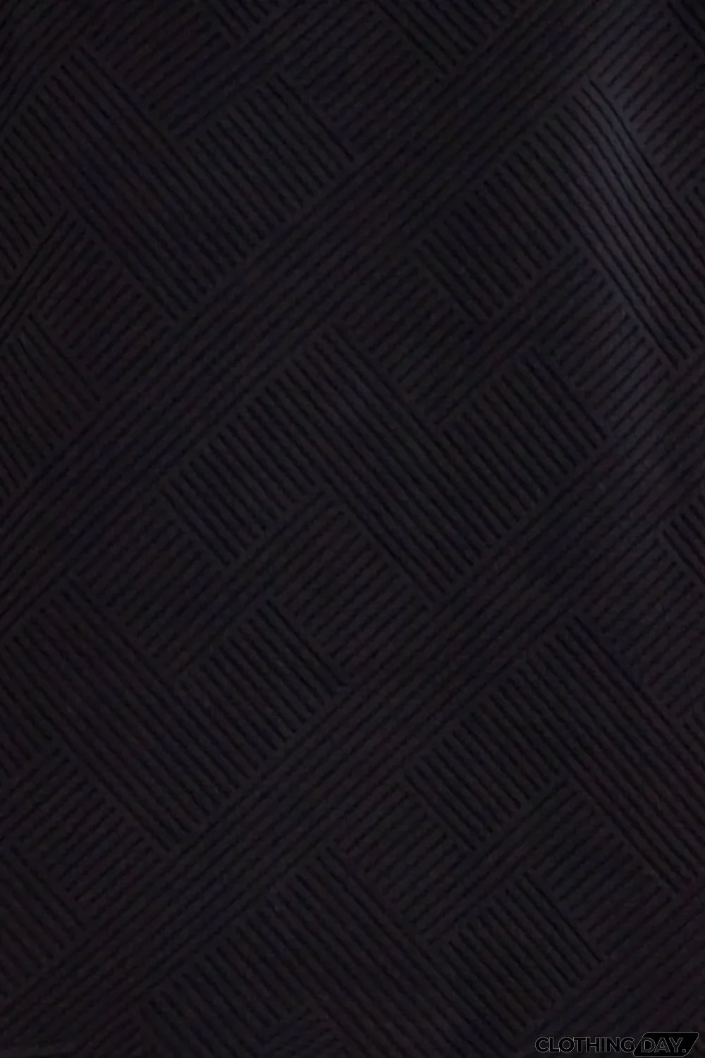 Black Plus Size Textured Drawstring Waist Joggers