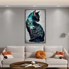 Cat Scenery-11CT Stamped Cross Stitch 40*70cm(Big Size)