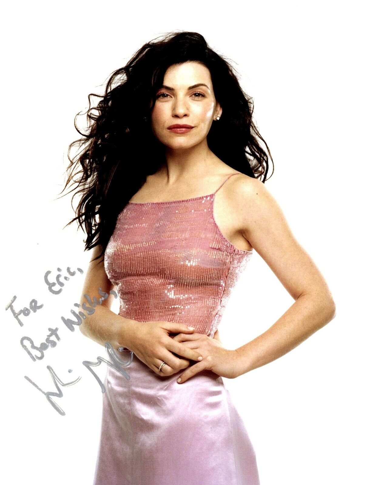 TO ERIC - Julianna Margulies Signed - Autographed ER - The Good Wife 8x10 Photo Poster painting