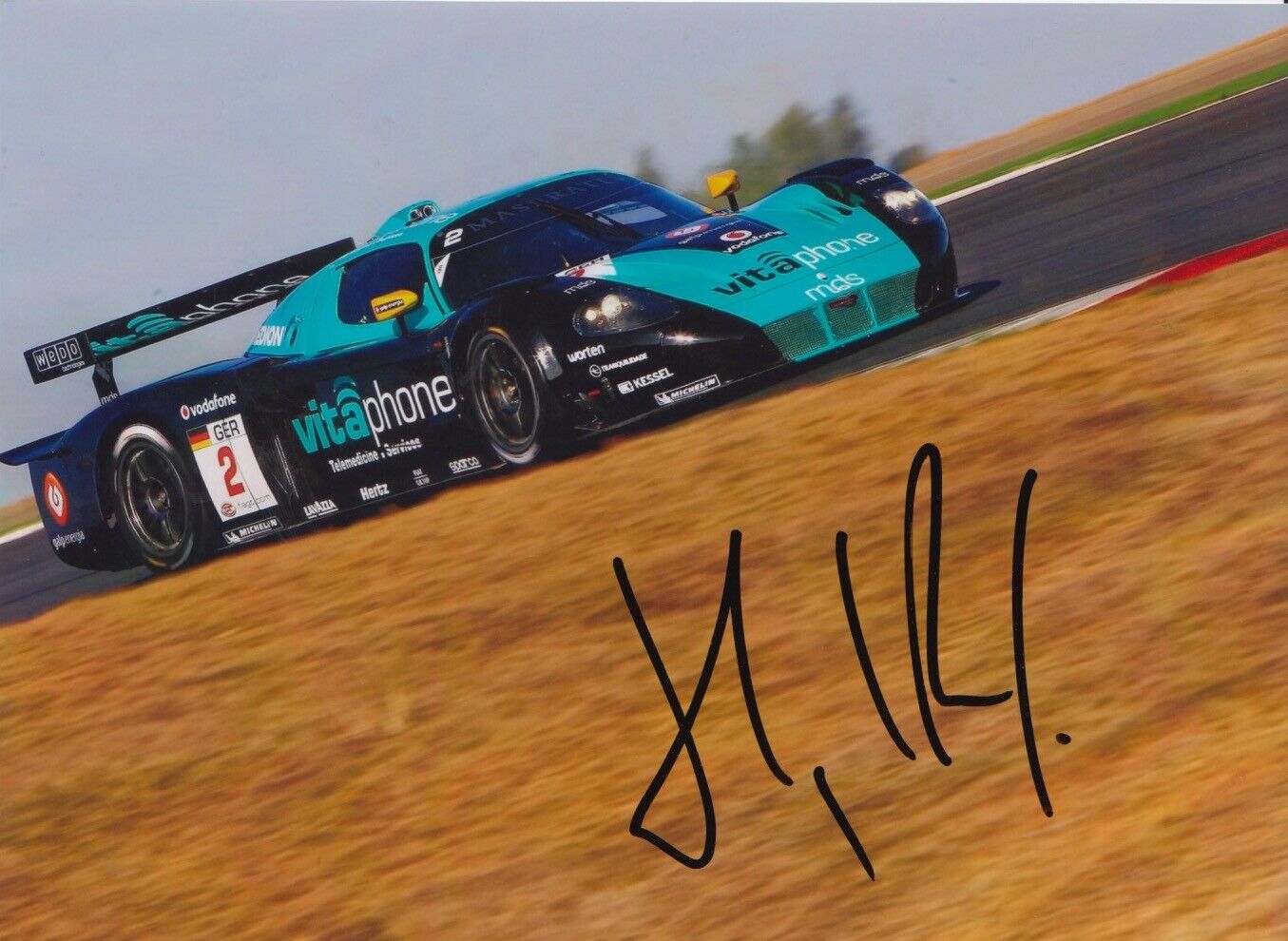 Miguel Ramos Hand Signed 7x5 Photo Poster painting - FIA GT Championship 4.