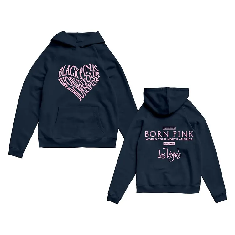BLACKPINK World Tour BORN PINK Las Vegas Encore Hoodie