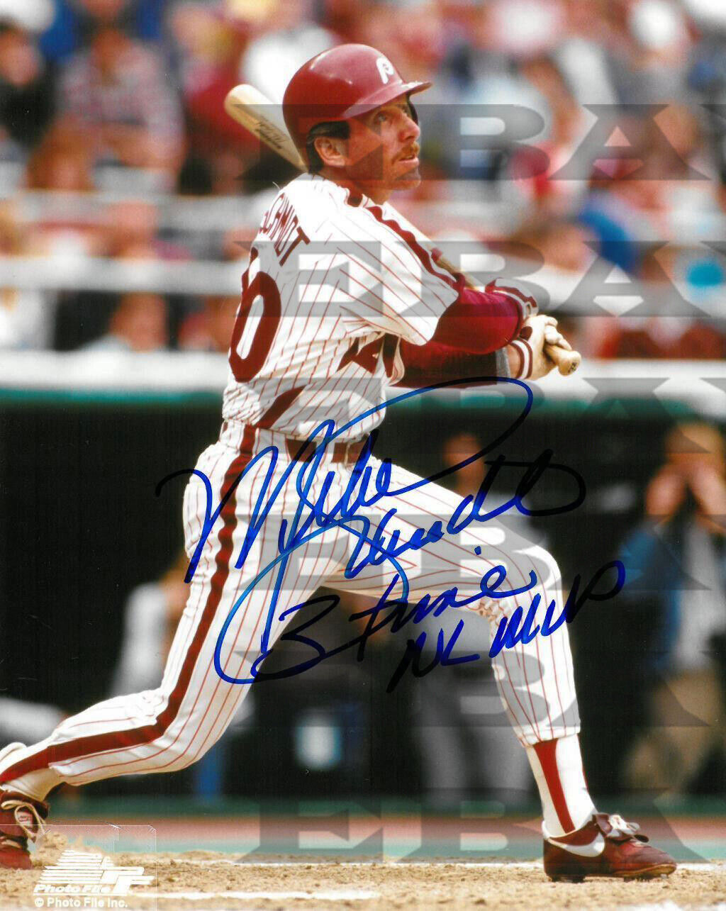 Mike Schmidt Signed Philadelphia Phillies Signed 8x10 autographed Photo Poster painting Reprint