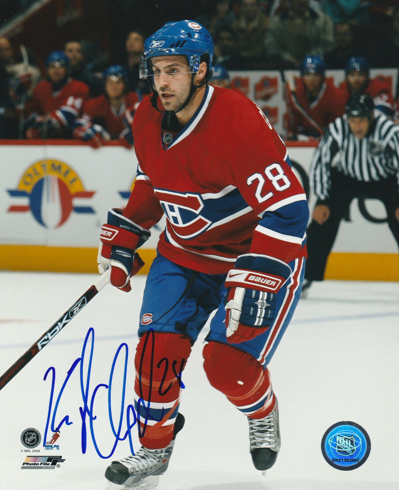 KYLE CHIPCHURA SIGNED MONTREAL CANADIENS 8x10 Photo Poster painting! Autograph PROOF!