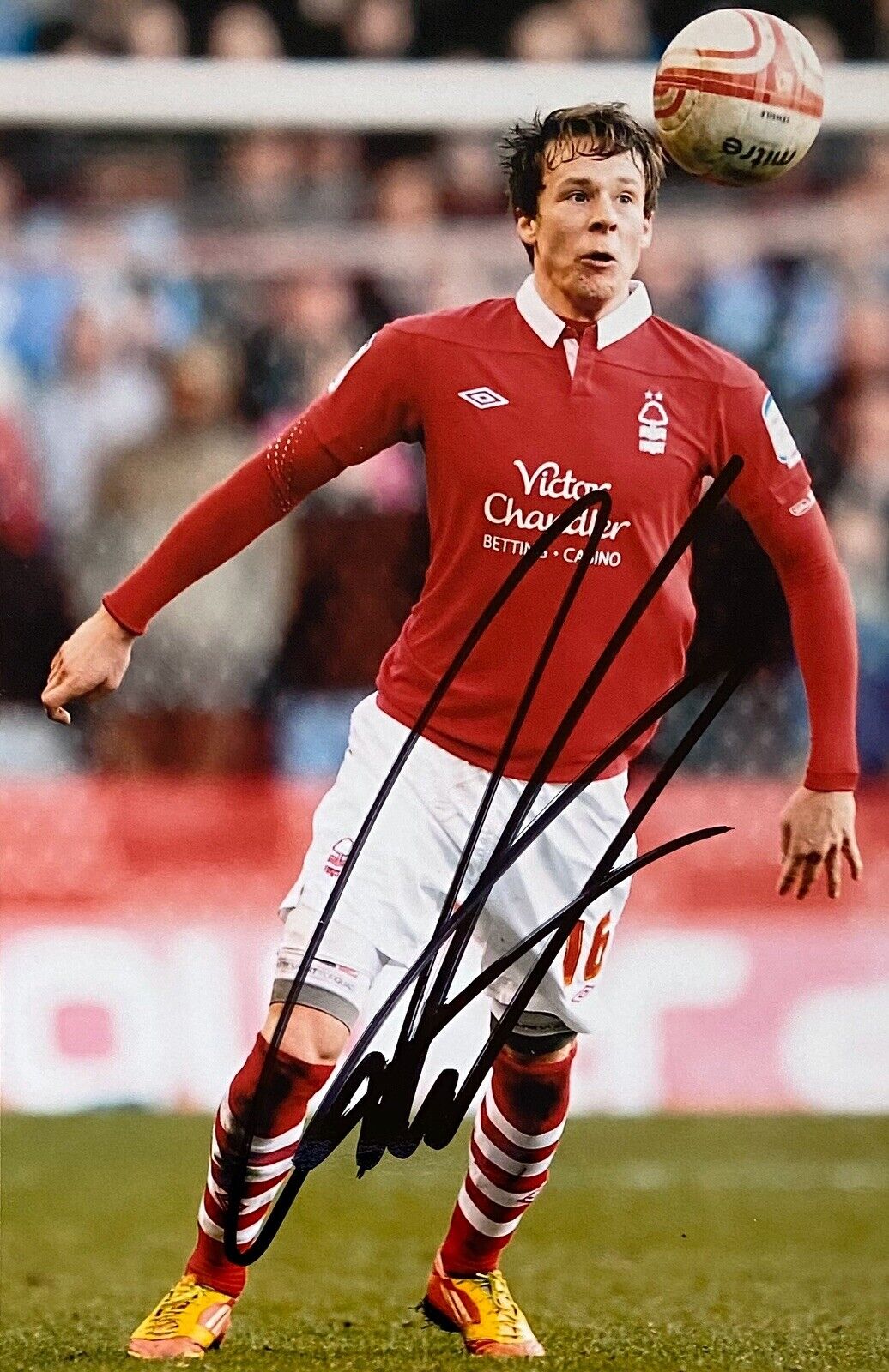 Chris Gunter Genuine Hand Signed 6X4 Photo Poster painting - Nottingham Forrest 5