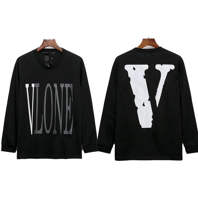 Vlone Sweatshirt round Neck Long T Casual Fashionable Long Sleeve