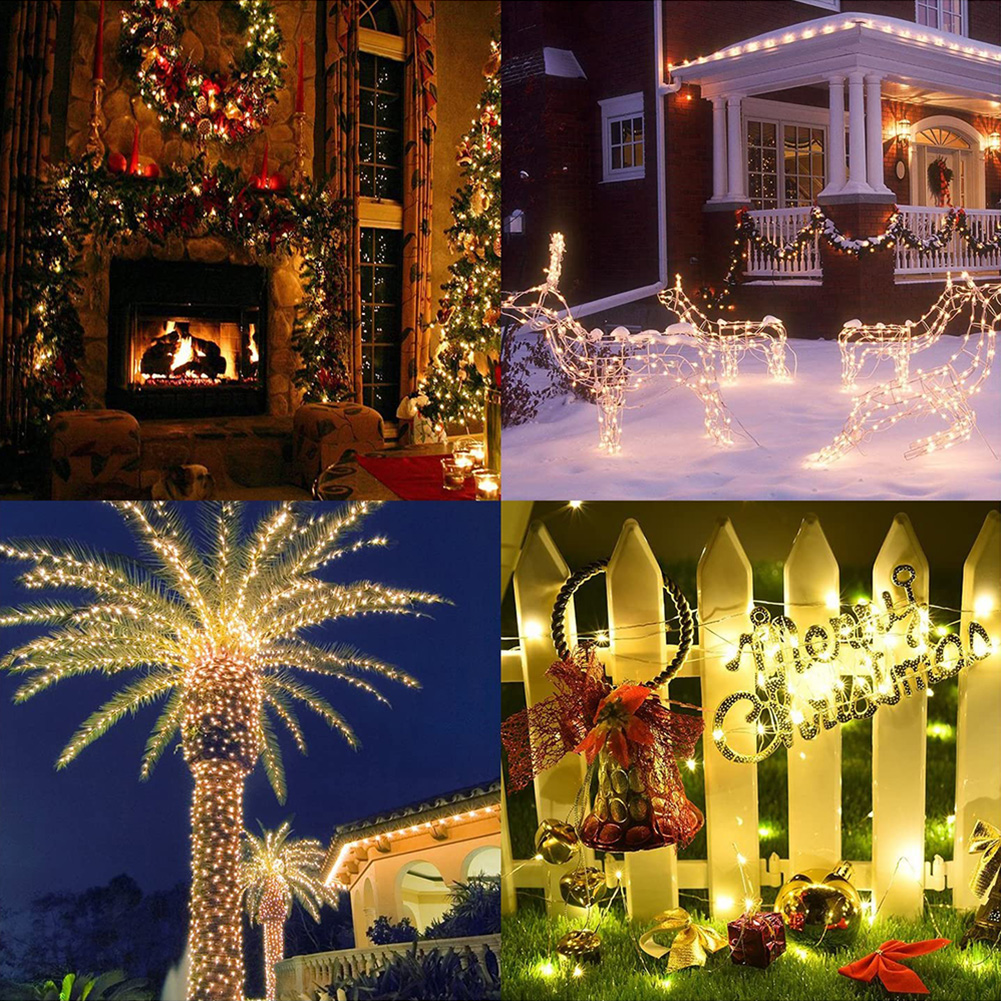 

Waterproof Christmas Remote Control String Lights with Battery Box, 501 Original
