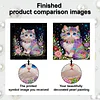 Cat Art Diamond Painting Kit for Adults Home Decor 25x25cm With Frame