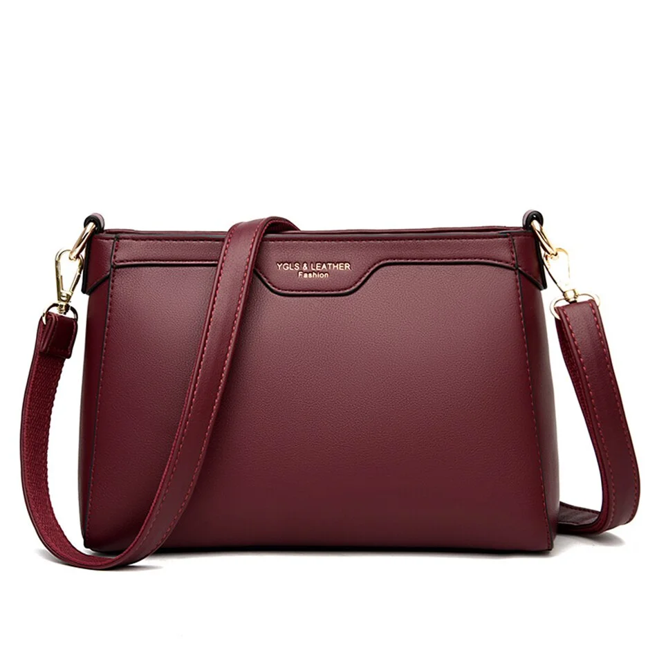 Brand Leather Crossbody Bags for Women 2021 Ladies Luxury Designer Handbags High Quality Shoulder Bag Sac Cross Body Bag Woman