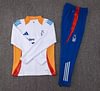 Joyfball 2024/2025 Nottingham Forest Half-Pull Training Suit White Jersey 1:1 Thai Quality Set