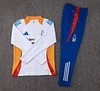 2024/2025 Nottingham Half-Pull Training Suit White Football Jersey 1:1 Thai Quality Set