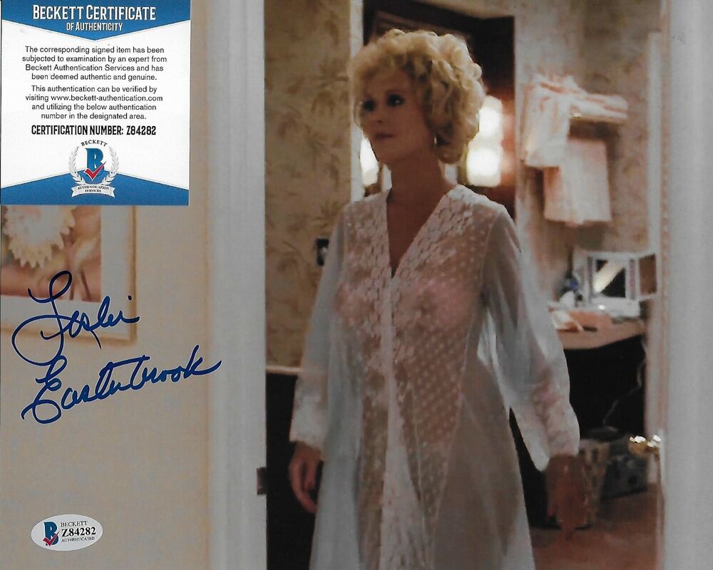 Leslie Easterbrook Private Resort Original Signed 8X10 Photo Poster painting w/Beckett