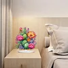 (US Local)Acrylic Special Shape Cactus Diamond Painting Desktop Decors Bedroom Table Decor