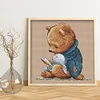 Bear Rabbit-11CT Stamped Cross Stitch 40*40cm