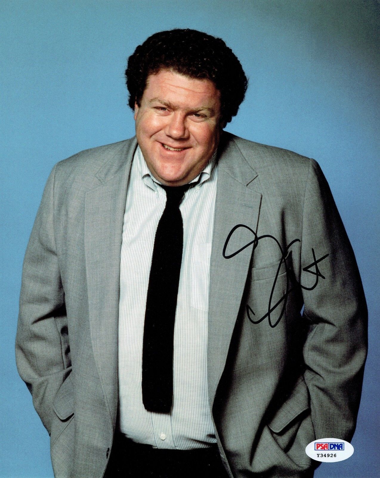 George Wendt Signed Cheers Authentic Autographed 8x10 Photo Poster painting PSA/DNA #Y34926