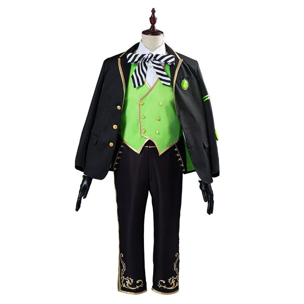 Twisted Wonderland Lilia Vanrouge Uniform Outfit Halloween Carnival Costume Cosplay Costume For Adult