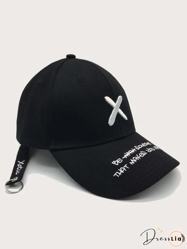 Women Slogan Embroidery Baseball Cap for Women