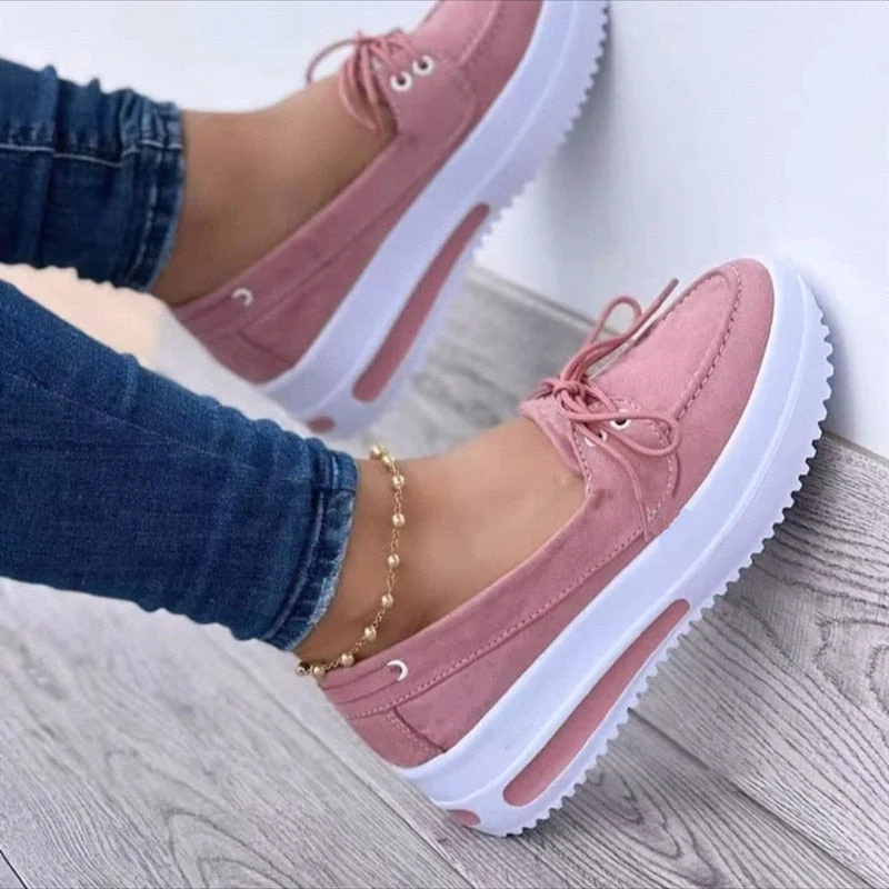 2022 New Sneakers Women Casual Shoes Women Tenis Feminino Lace Up Breathable Ladies Shoes Woman Outdoor Walking Zapatos Mujer