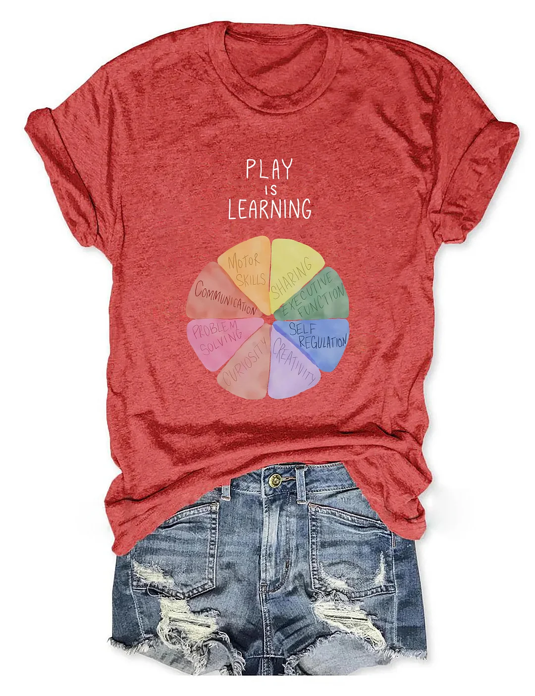 Play Is Learning Teacher T-Shirt