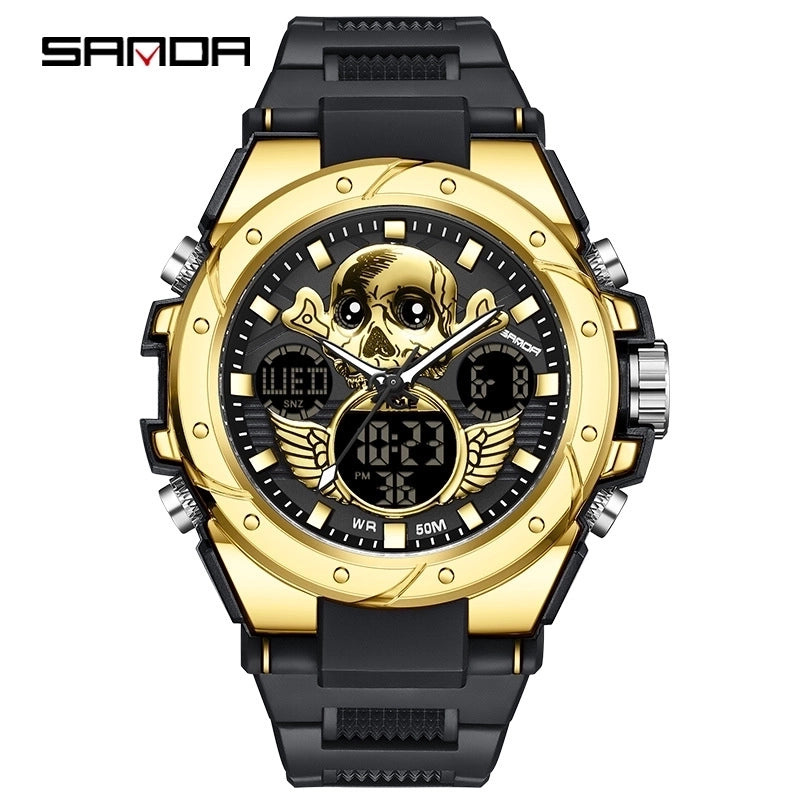 Modern Style Solid Color Electronic Men’s Watches
