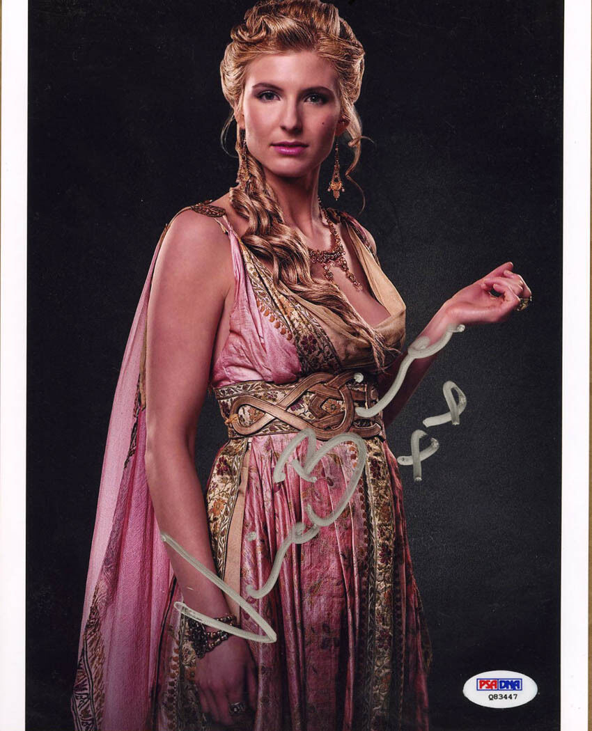 Viva Bianca SIGNED 8x10 Photo Poster painting Ilithyia Spartacus SEXY PSA/DNA AUTOGRAPHED