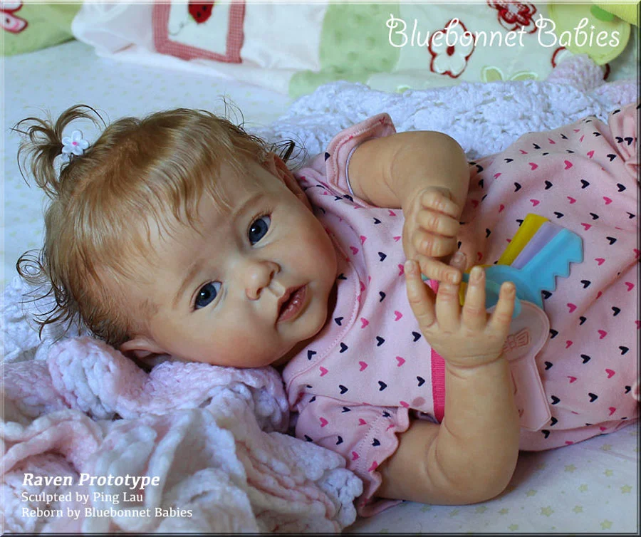 20" Bluebonnet Reborn Doll