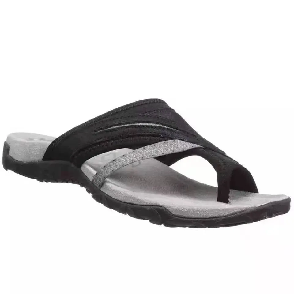 Summer Women's Shoes 2021 Plus Size Flat Beach Slippers Ladies Comfort Closed Toe Sandals Women Casual Sneaker Slippers