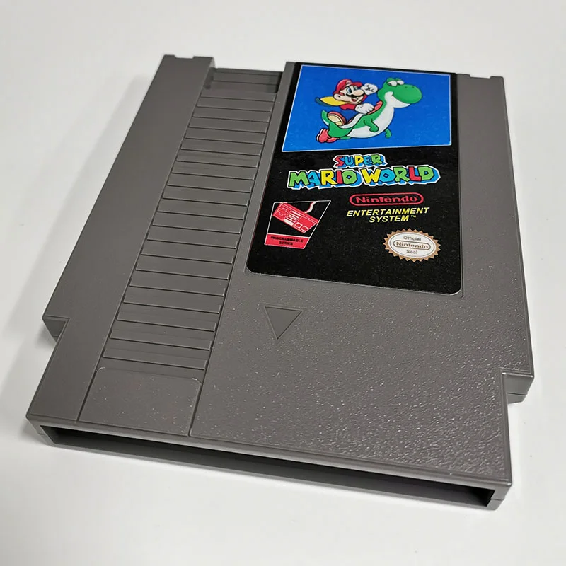 Super Mario World For Nintendo NES - 8 Bit Game Cartridge