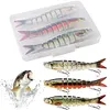 3Pcs Sinking Wobblers Fishing Lures Multi-Section Hard Bait for Pike Bass Trout