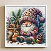 Goblins And Squirrels-11CT Stamped Cross Stitch 45*45cm/17.72*17.72in