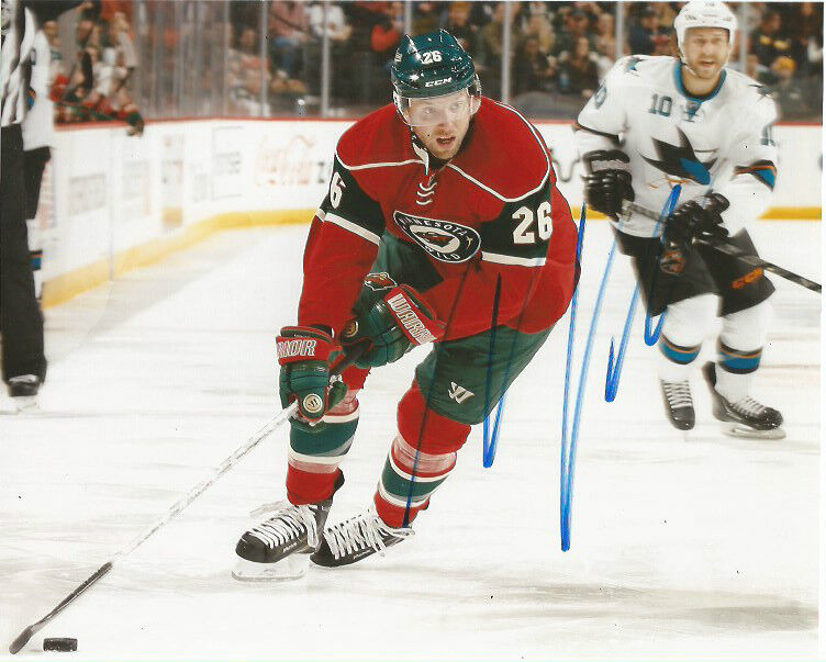 Minnesota Wild Thomas Vanek Autographed Signed 8x10 Photo Poster painting COA B