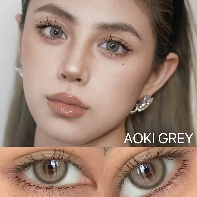 【NEW】Aoki Grey Color Contact Lenses