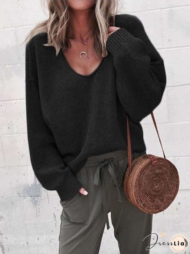 Chic and Relaxed winter Pullover