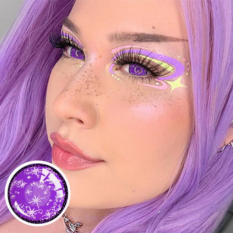 Midsummer Purple Halloween Contact Lenses