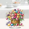 Tulips DIY Acrylic Desktop Diamond Art Kit Single-Sided for Home Decor
